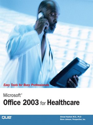 cover image of Microsoft Office 2003 for Healthcare